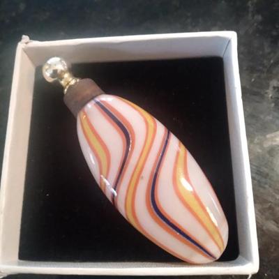 Victorian murano scent bottle