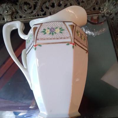 Belleek pitcher