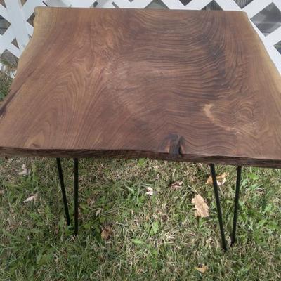 Unbelievable free form wood mcm table