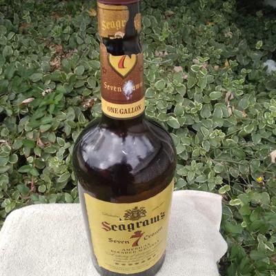 Large liqour bottle