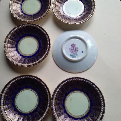 Gorgeous royal Dalton beaded butter pats