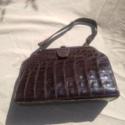 Croc purse