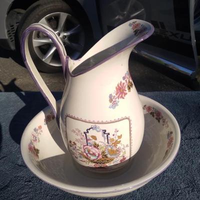 Victorian basin and bowl
