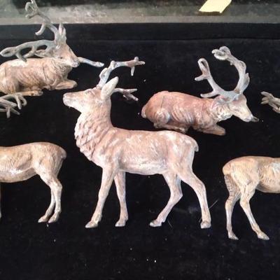 1920s lead raindeer