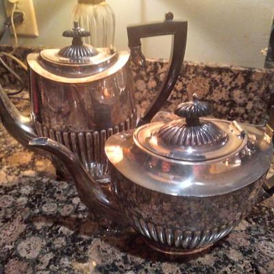 Sheffield tea set