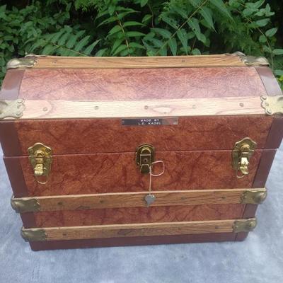 Hand made doll trunk