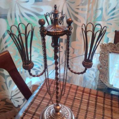 Silverplate epergne