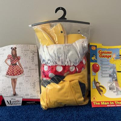 Costume Bag with Minnie Mouse & The Man in the Yellow Hat