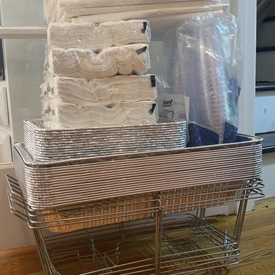 Chafing Dishes, Cups & Paper Supplies