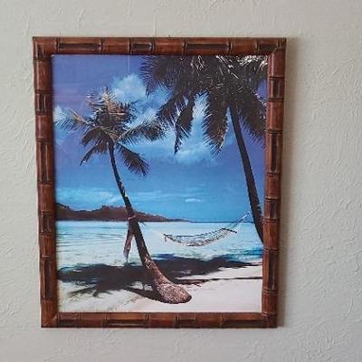 Tropical Themed Framed Art