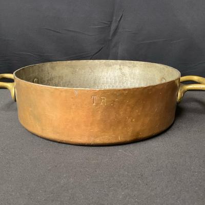 Gaillard Paris Vintage 12 Inch Copper Pot
