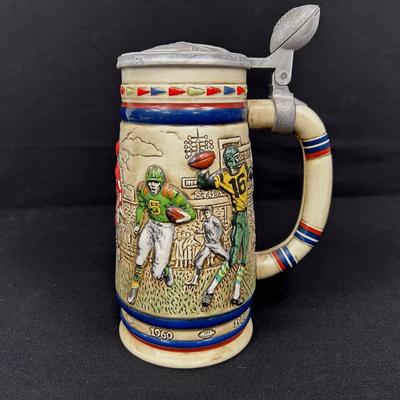 Avon Collectible Football Stein Through the Decades 