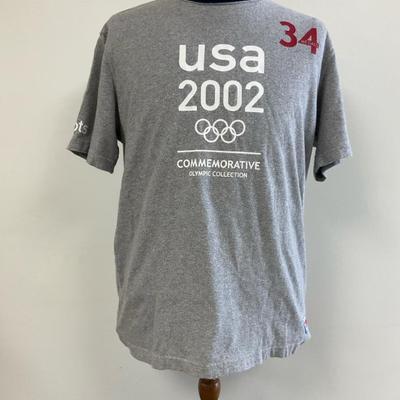 2002 Olympic Commemorative Tee Shirt, Size L