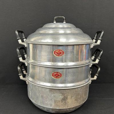 Diamond Stacked Steamer