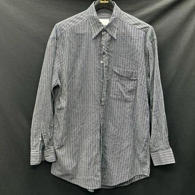 Black Pin Stripe Shirt