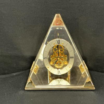 Vintage Seiko Pyramid Court Mantle Clock
