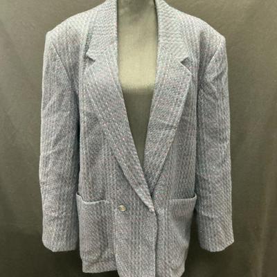 Italian Made Wool Jacket Size 40