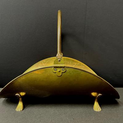 Brass Firewood Holder