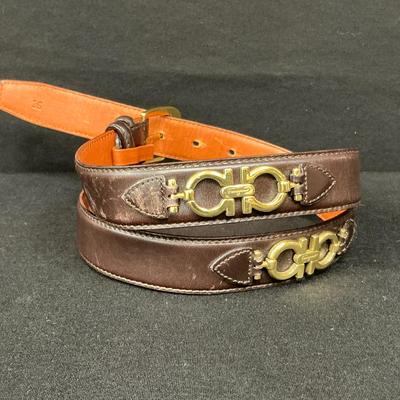 Salvatore Ferragamo Leather Belt