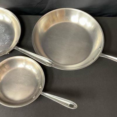 All Clad Three Skillet Set