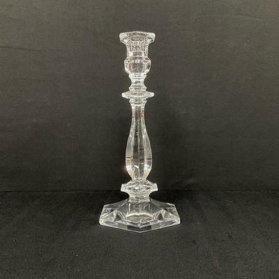 Vintage Val St. Lambert Lafayette Crystal Candlestick