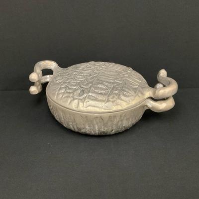 Vintage Don Drumm 3 Qt Cast Aluminum Casserole Dish