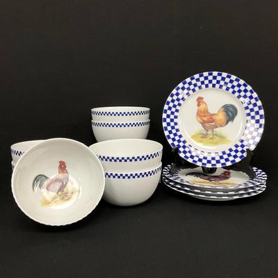Williams-Sonoma Rooster Dishes