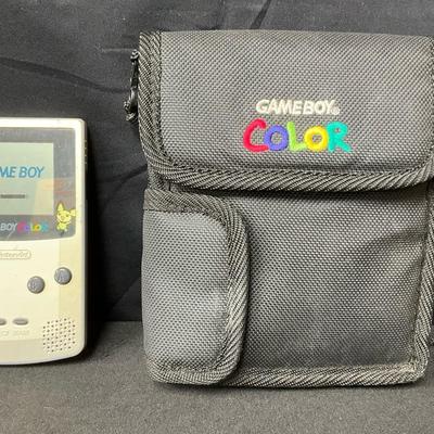 Game Boy Color With Case