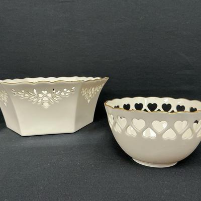 Lenox Ivory China Bowls 