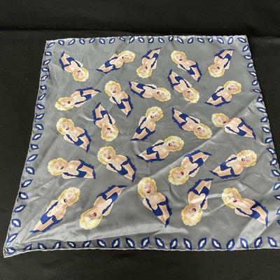 Alan Flusser Silk Marily Monroe Pocket Square