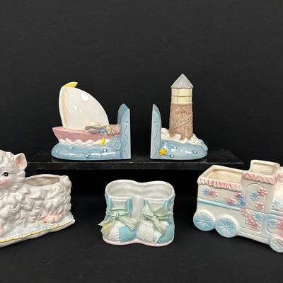 Baby Planters & Bookends