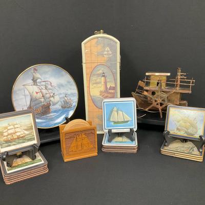 Nautical Decor And Drink Coasters
