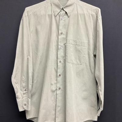 Men’s Ermenegildo Zegna Olive Green Shirt