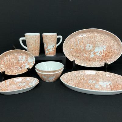 Vintage Shenango China - Hidden Lions