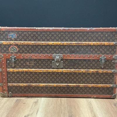 Vintage Louis Vuitton Steamer Trunk