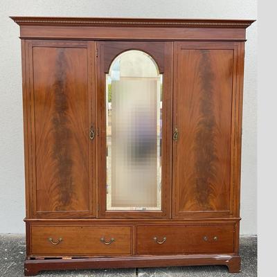 Vintage Wardrobe/TV Cabinet