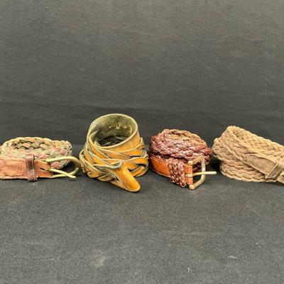Braided Belt Collection
