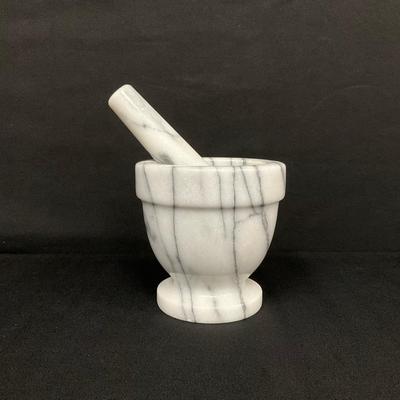  Marble Mortar And Pestle