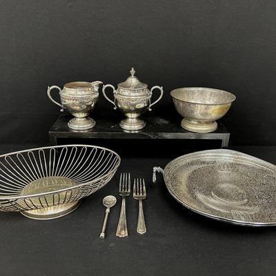 Silver Plated Kitchen Items
