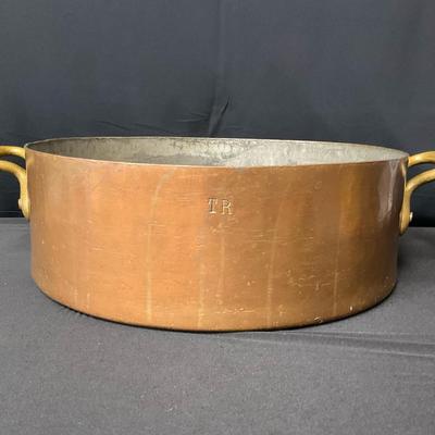 Gaillard Paris Vintage 17 Inch Copper Pot