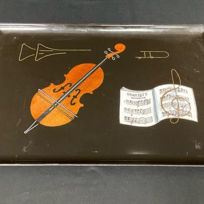 Couroc Hand Inlaid Tray
