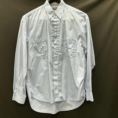 Blue Stripe Neiman Marcus Shirt