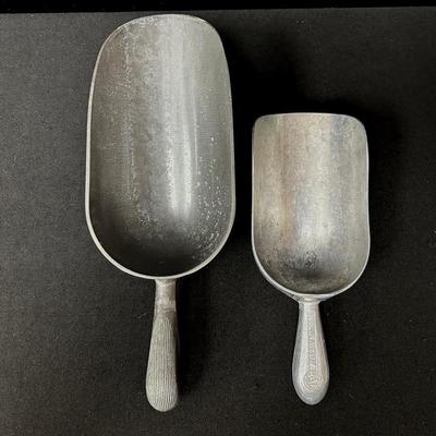 Cast Aluminum Vintage Scoops