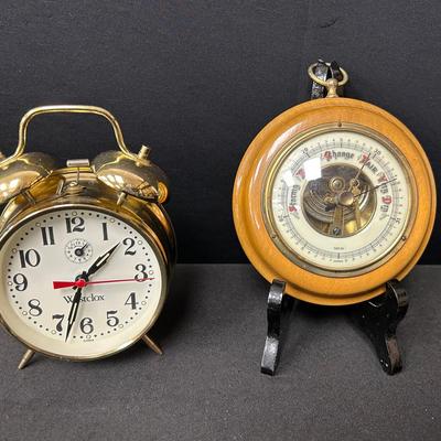 Alarm Clock & Barometer