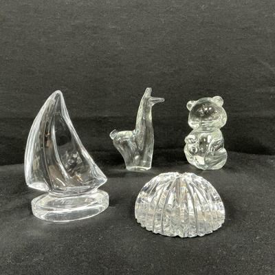 Assorted Glass Paperweight Collection