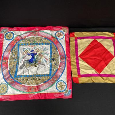Herme’s And Armani Pocket Squares