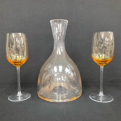 Wine Decanter And Glasses
