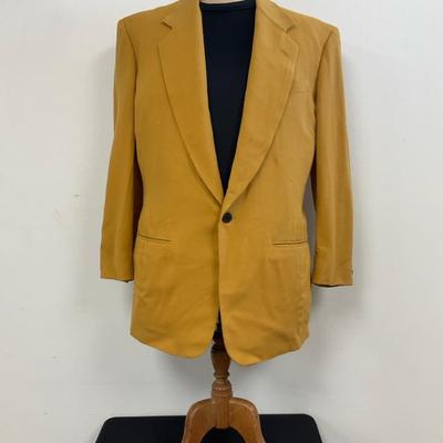 Donna Karan Hand Tailored Mens Blazer, Size 40
