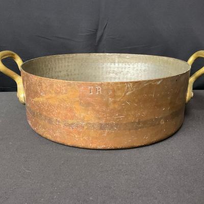 Gaillard Paris Vintage 14 Inch Copper Pot 
