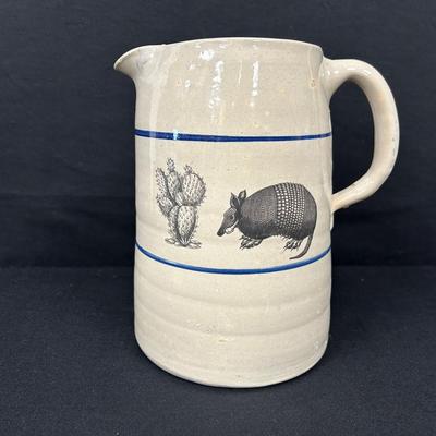 Western Vintage Crock Pitcher